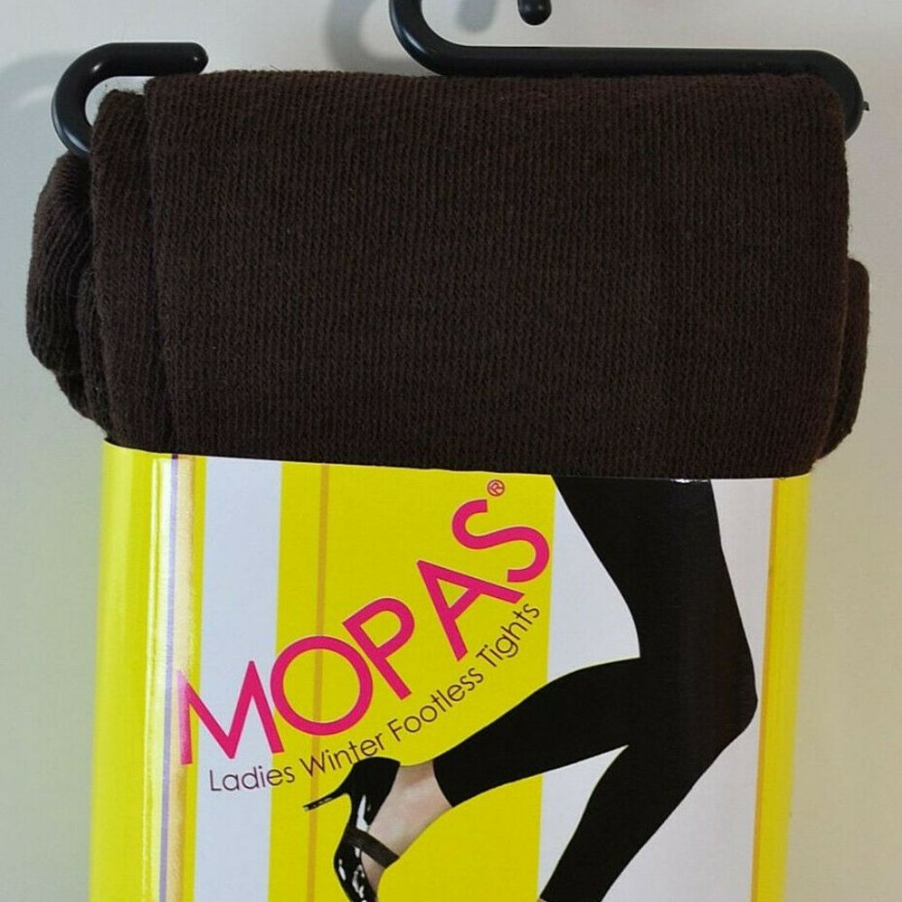 MOPAS LADIES WINTER FOOTLESS TIGHTS, ONE SIZE FITS MOST,STYLE #LT:101